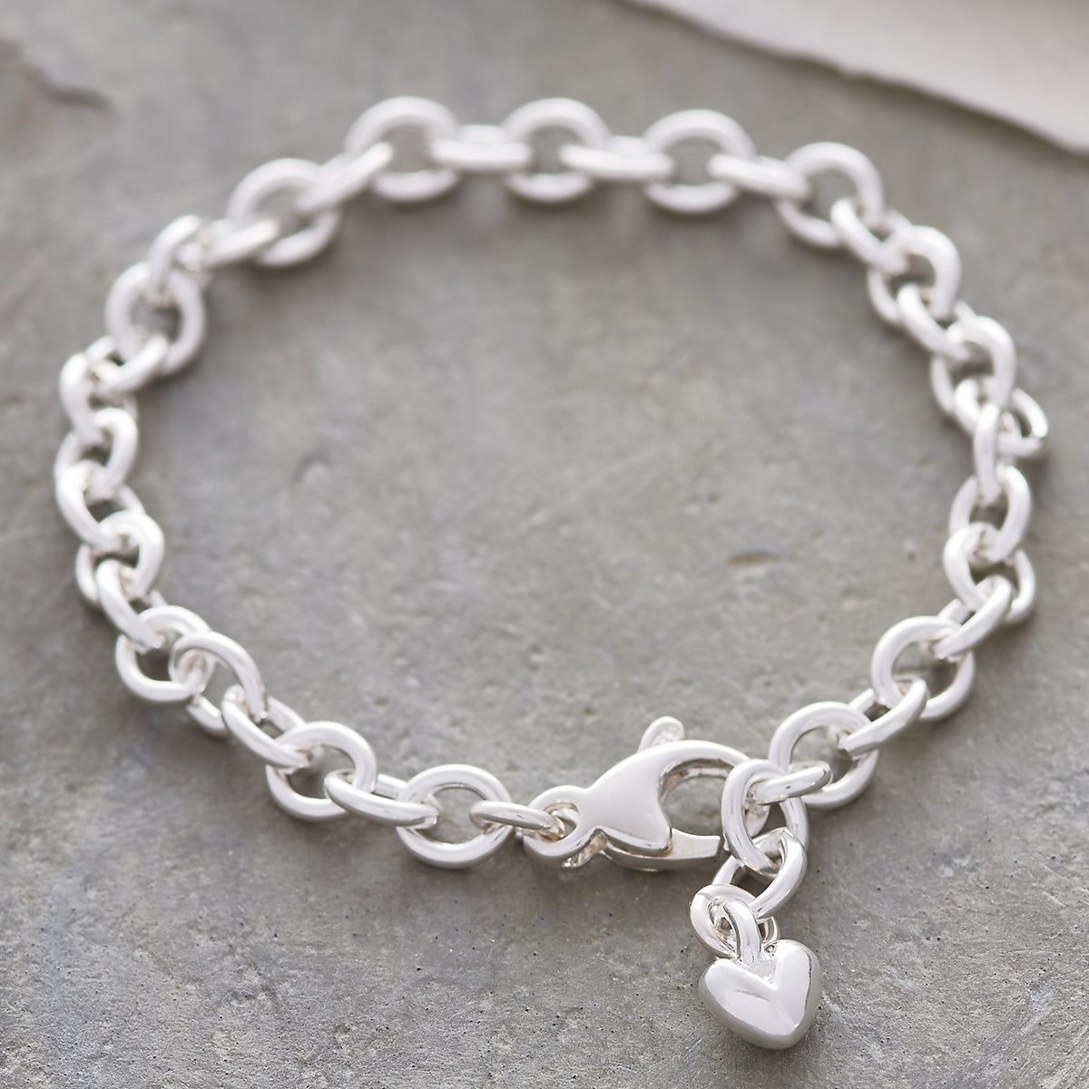 Mini Lifetime fully adjustable solid silver charm bracelet for collecting charms Scarlett Jewellery