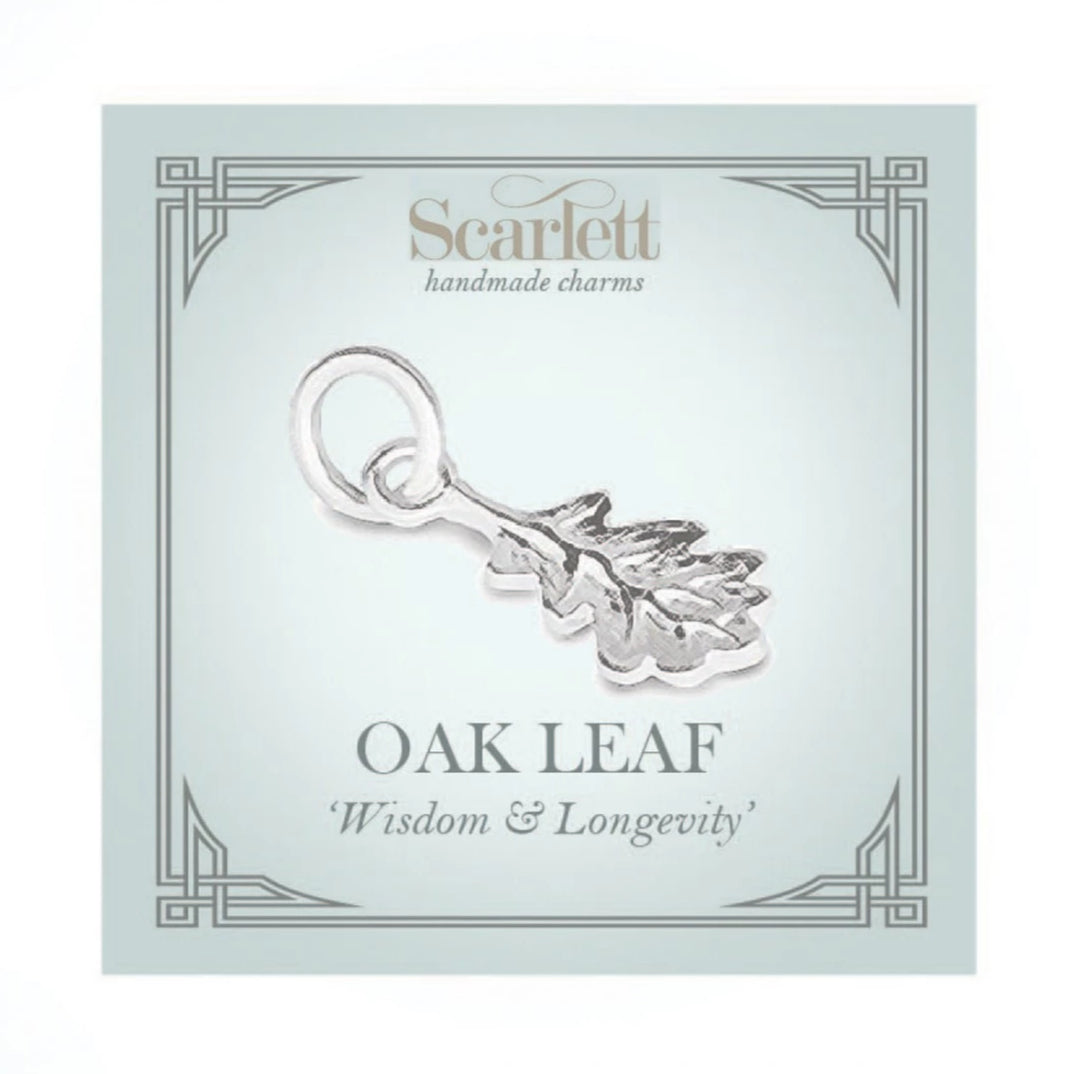 Oak Leaf Silver Charm