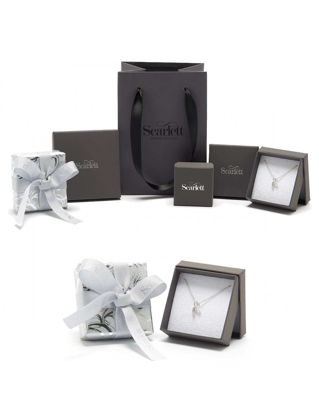 Present Personalised Silver Charm