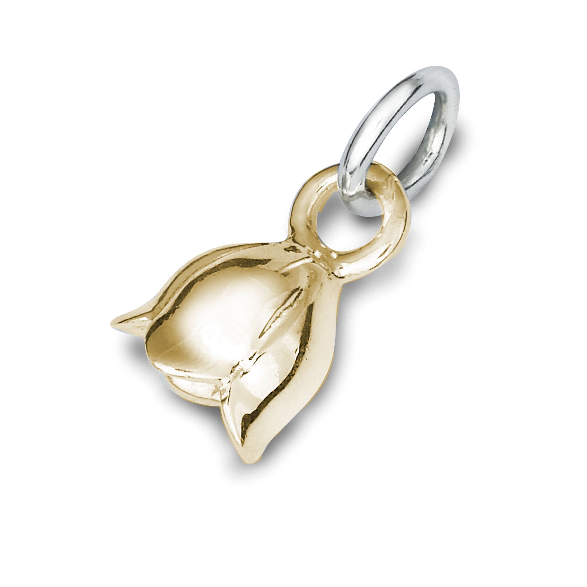 solid gold lily of the valley fete au muguet charm scarlett jewellery