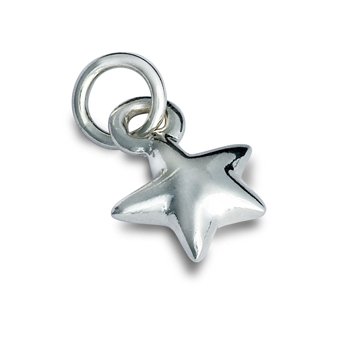 Star Silver Charm For Charm Bracelets Pandora &amp; Traditional