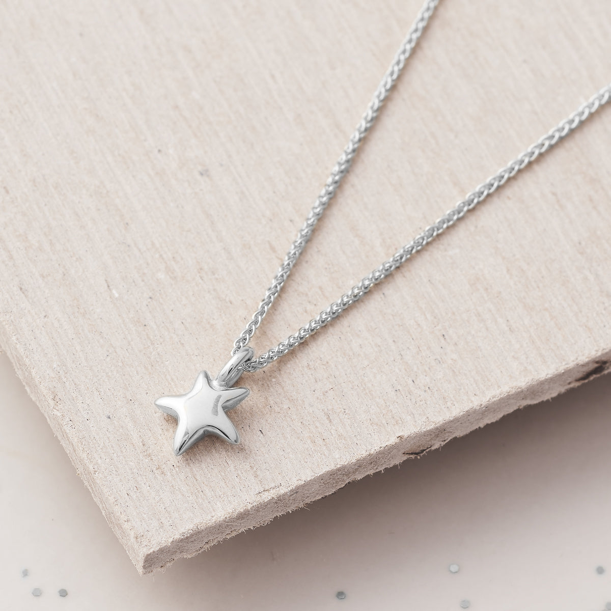 Delicate solid silver star pendant for teens young womens gift designer Scarlett Jewellery