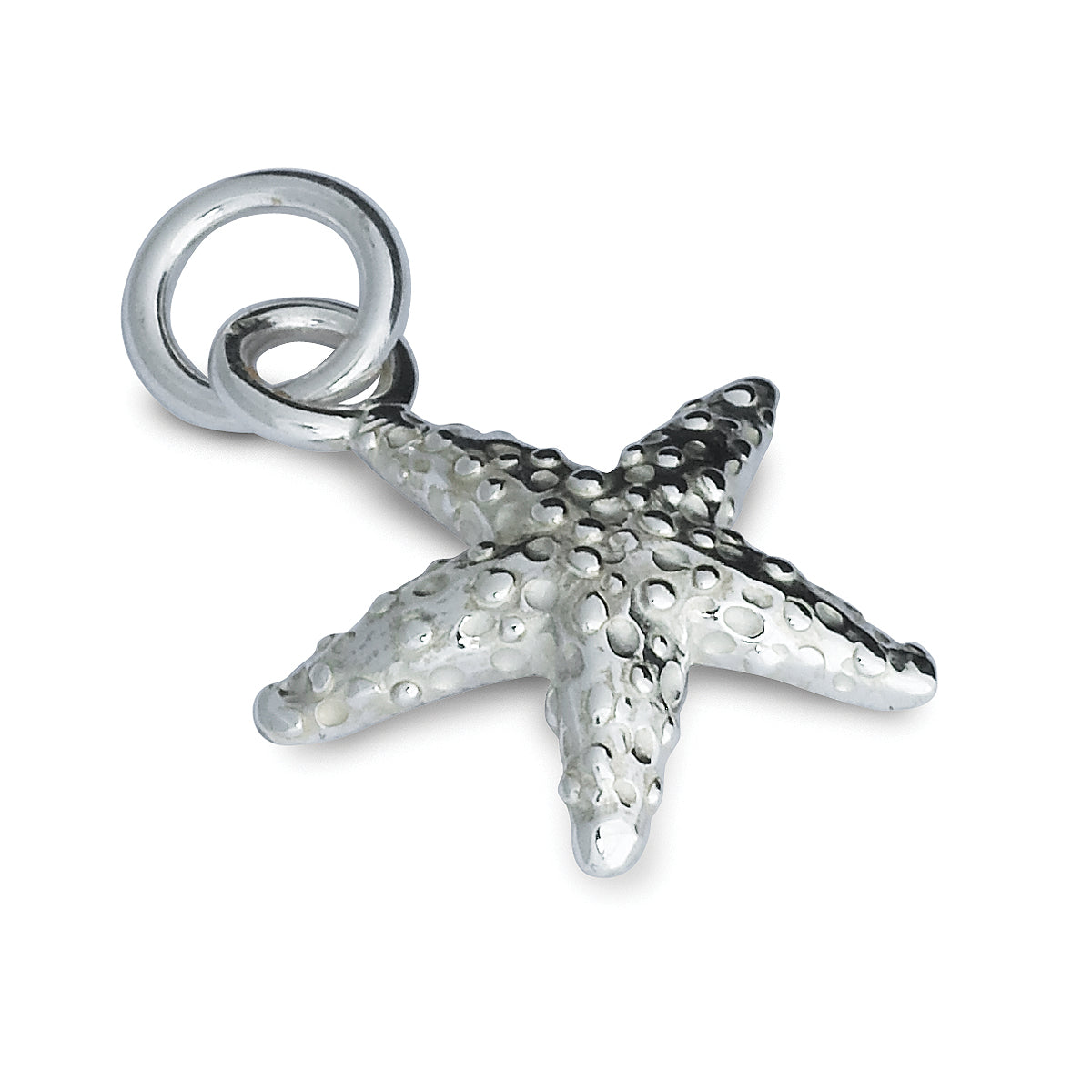 Starfish Silver Charm for Bracelet and necklace from Scarlett Jewellery