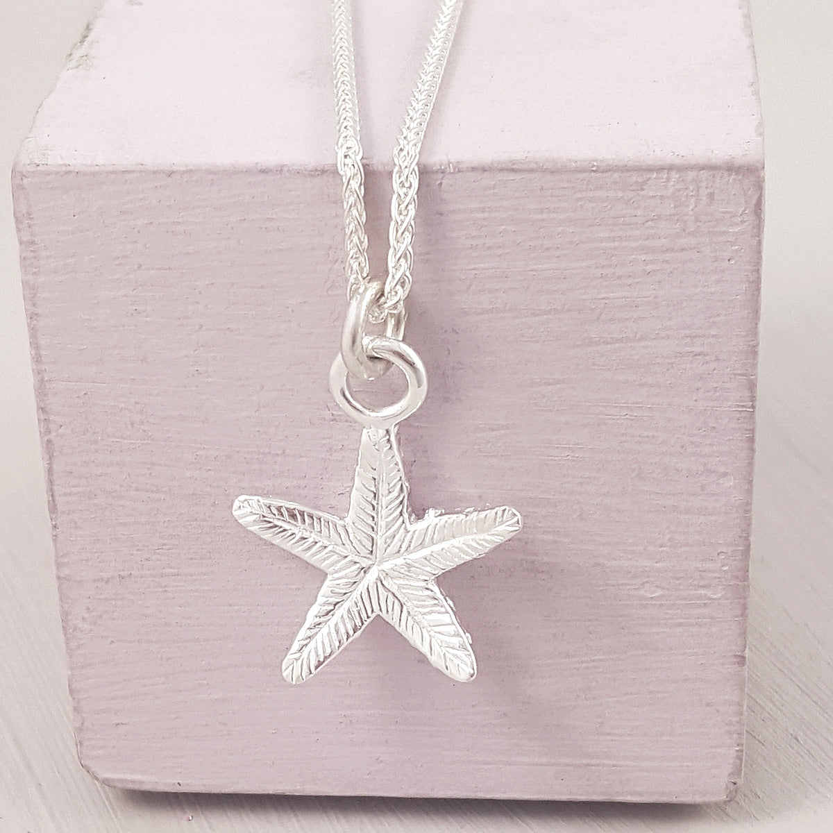 Starfish Silver Charm necklace from Scarlett Jewellery