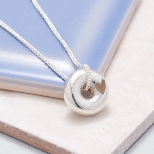 brighton torus inspired necklace sculpture afloat seafront