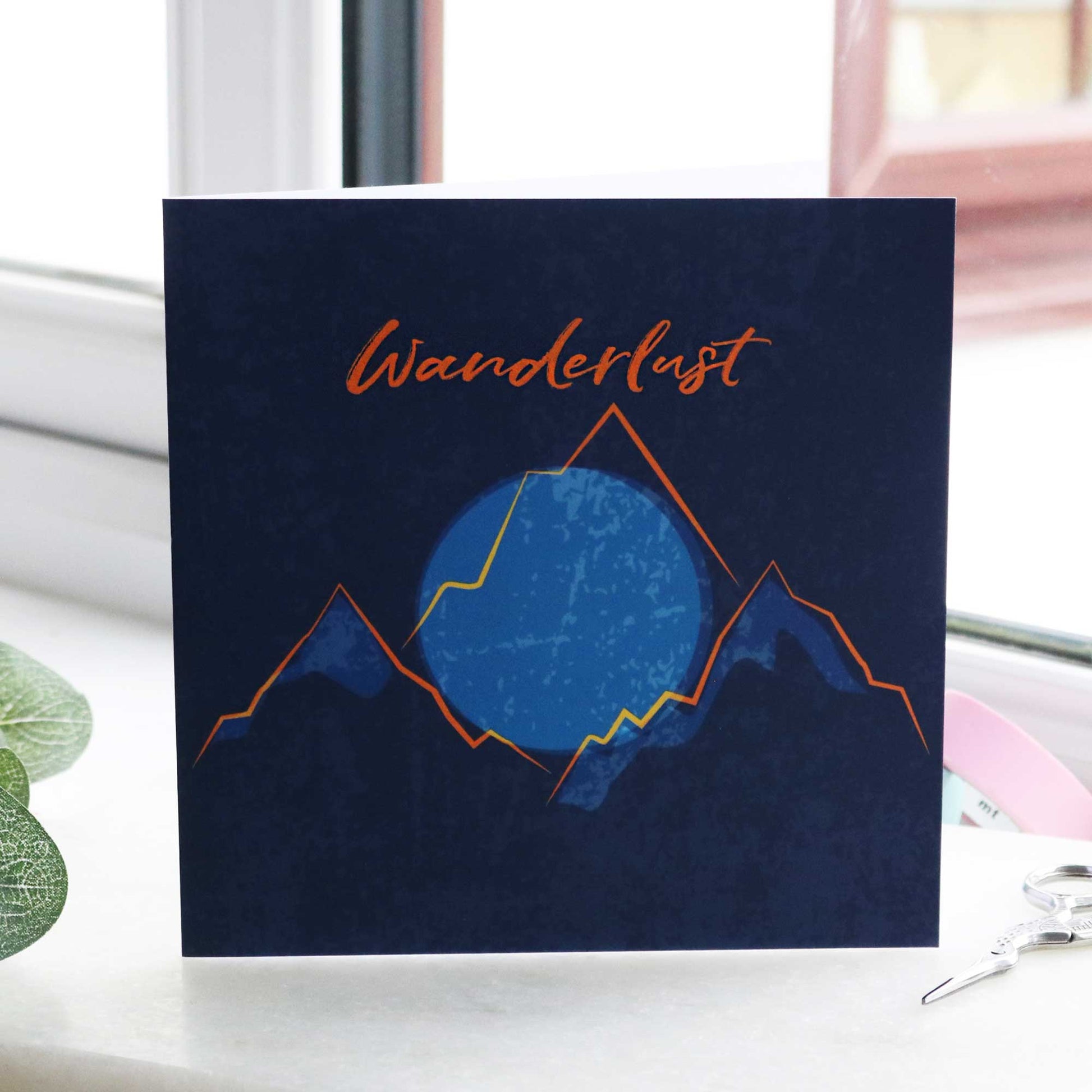 Wanderlust going away travelling gift card