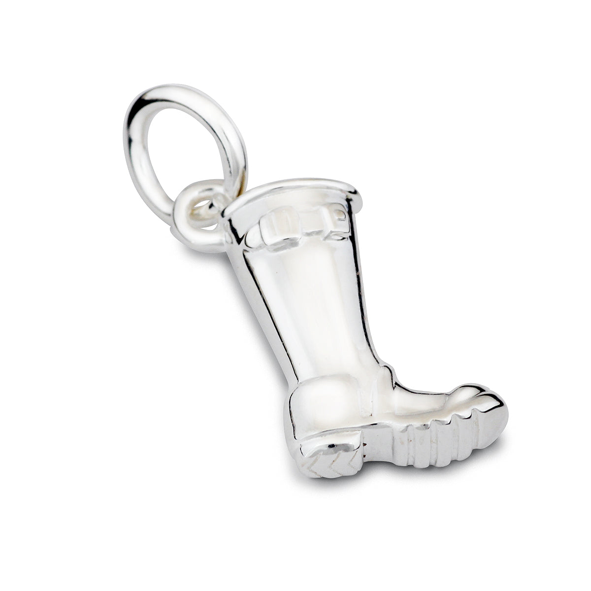 Welly Boot Silver Charm